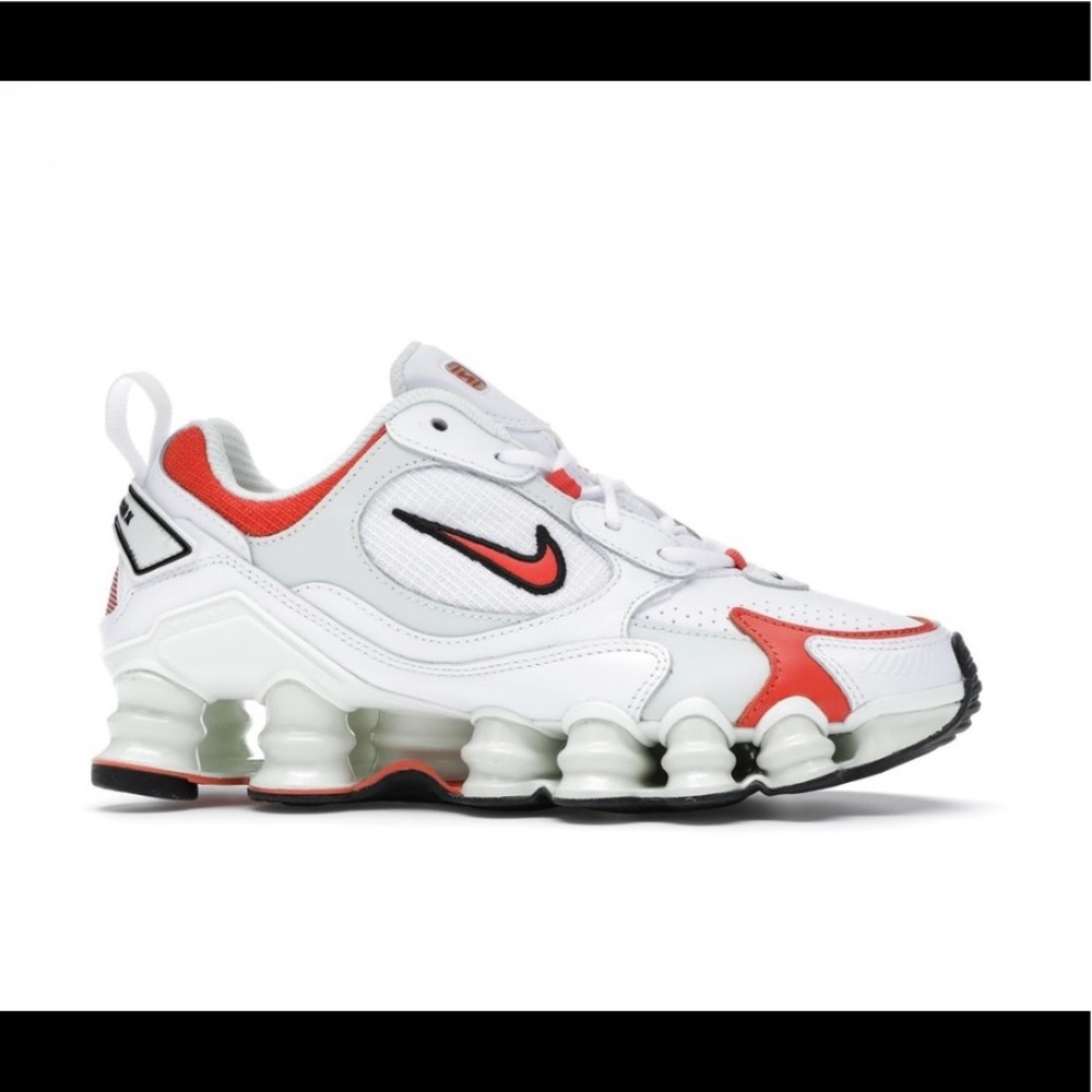 NIKE SHOX NOVA WHITE RED (W)
